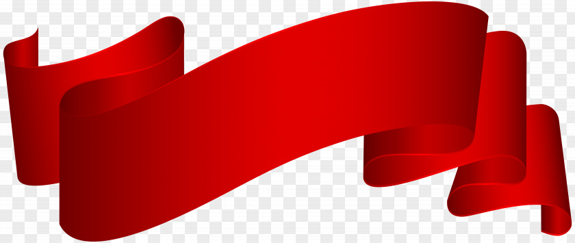 Banner Red Deco Clip Art Image Logo PNG