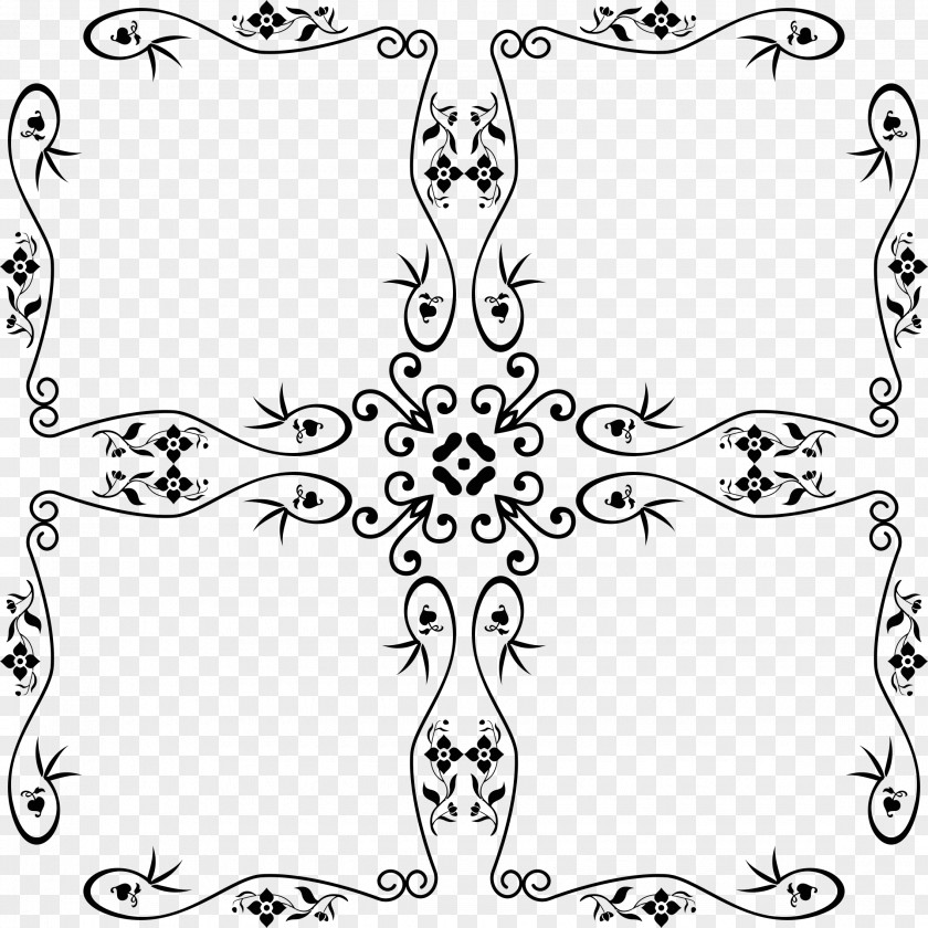 Decorative Frame Pattern Picture Frames Arts Floral Design Fashion Clip Art PNG