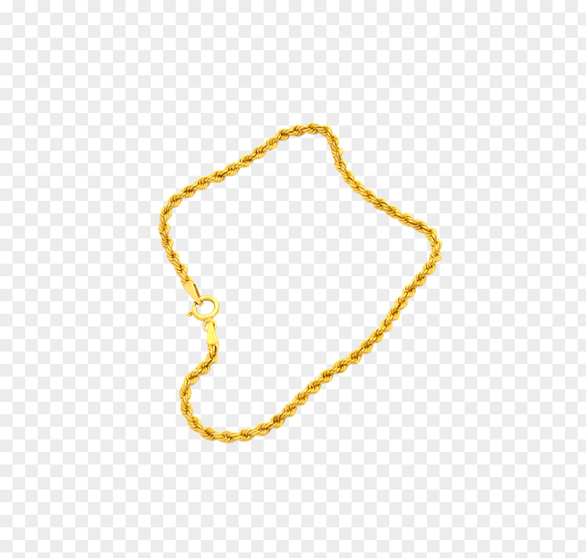 GOLD ROPE Necklace Body Jewellery Amber PNG