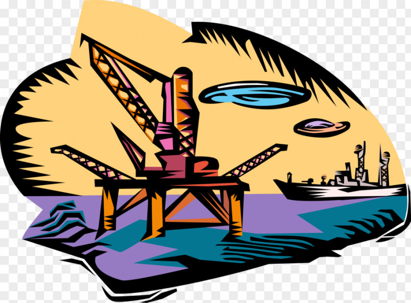 Oil Workers Clip Art Illustration Cartoon PNG