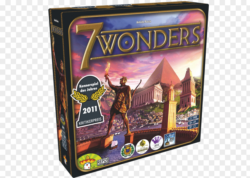 Repos Production 7 Wonders Board Game Tabletop Games & Expansions PNG