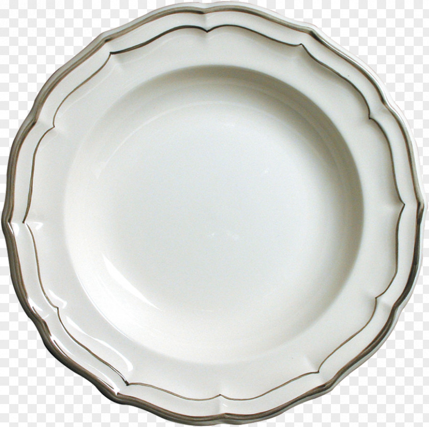 Rose China Dishes Plate Gien Filet Tableware Beef Tenderloin PNG