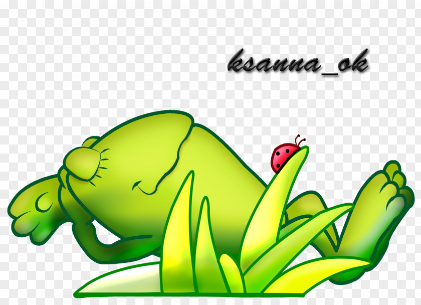 Cartoon Frog Tree Clip Art PNG