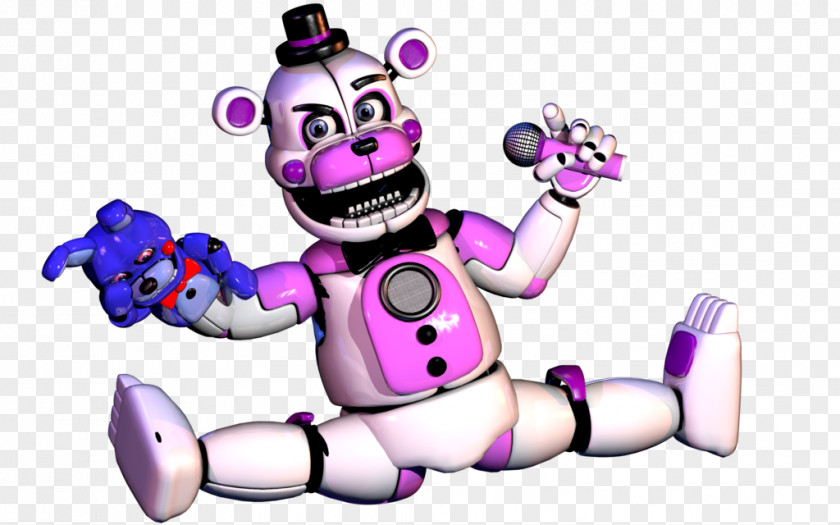 Funtime Freddy Five Nights At Freddy's: Sister Location Jump Scare Action & Toy Figures Funko Digital Art PNG