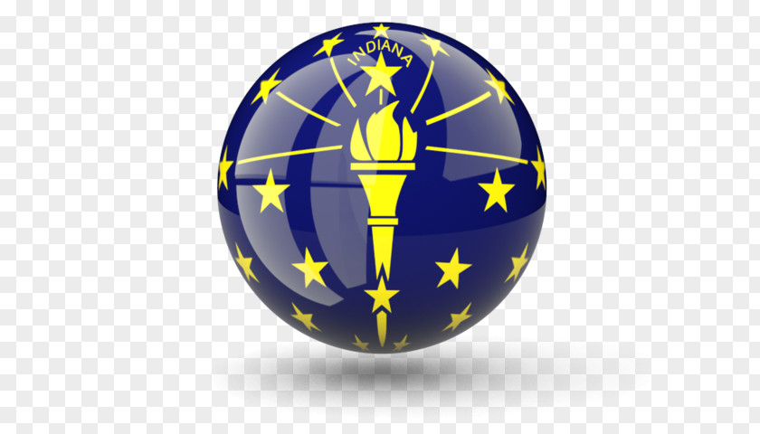 Globe Flag Of Indiana Art PNG