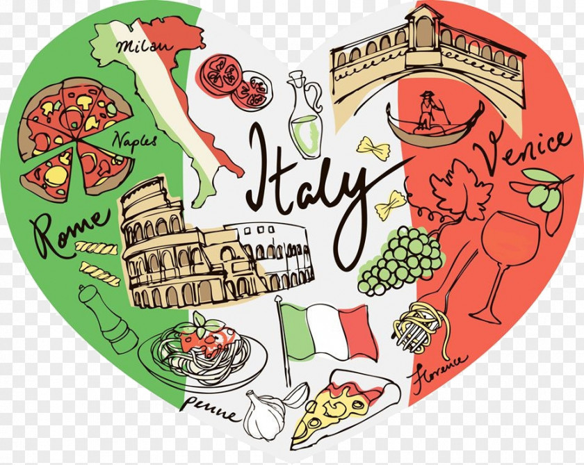 Italy Drawing Shutterstock Icon PNG