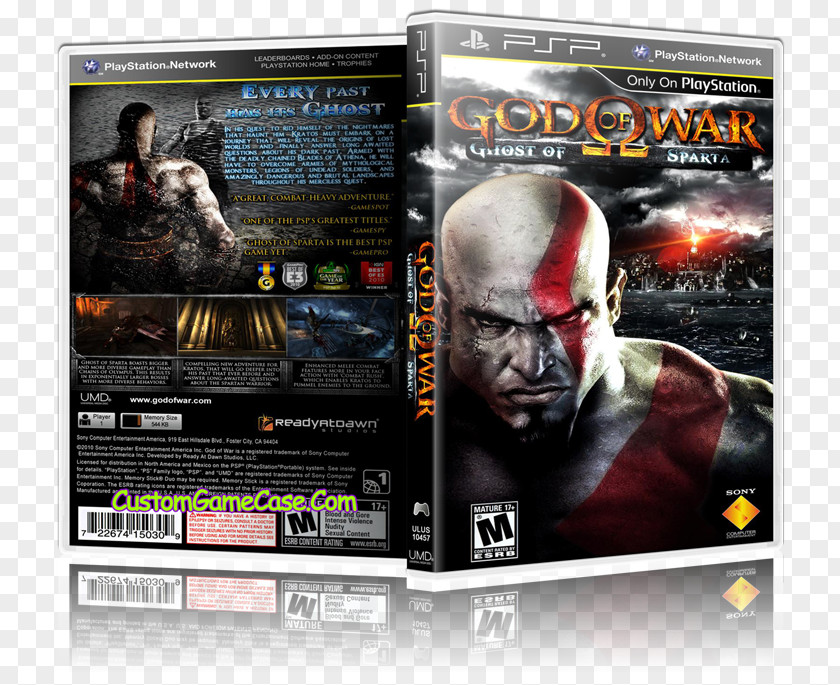 Kratos God Of War 3 War: Chains Olympus Ghost Sparta II PlayStation PNG