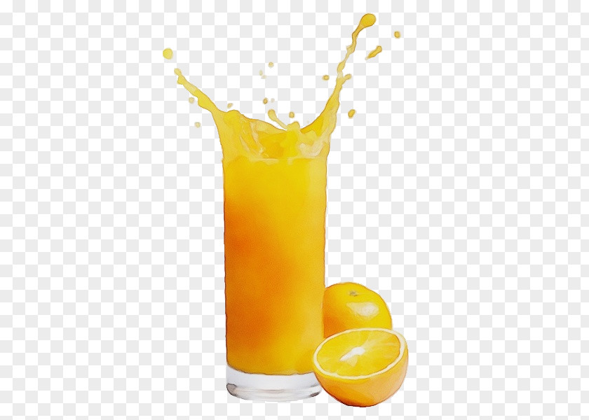 Orange Drink Juice Fuzzy Navel Harvey Wallbanger PNG
