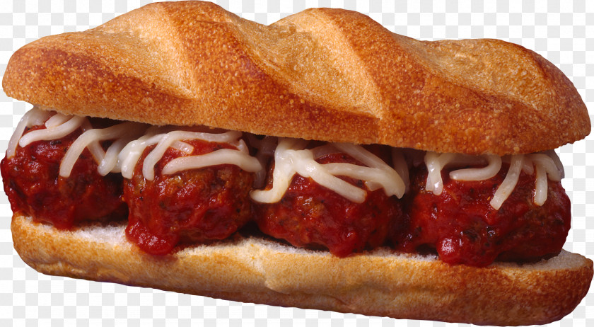 Bacon Sandwich Hamburger Submarine Spaghetti With Meatballs Italian Cuisine PNG