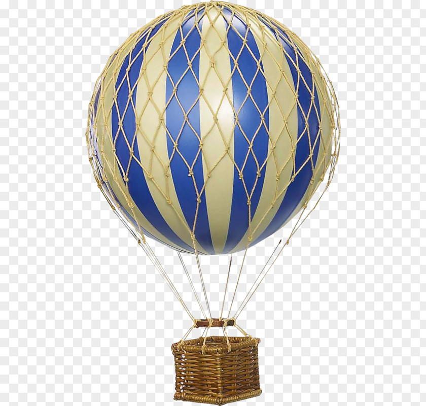 Balloon Hot Air Blue Color Red PNG