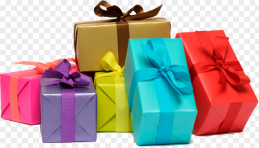 Gift Wrapping Birthday Box Christmas PNG