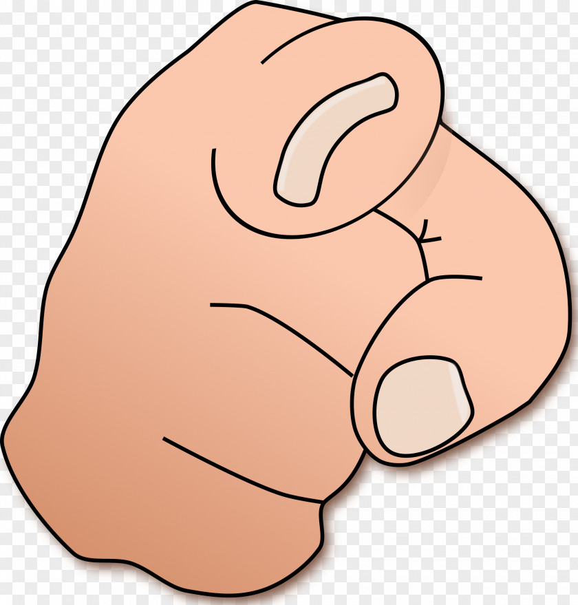 Pointing Finger Index The Clip Art PNG