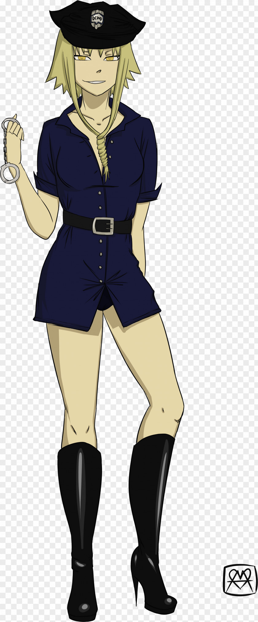 Police Officer Uniform Cosplay Medusa PNG