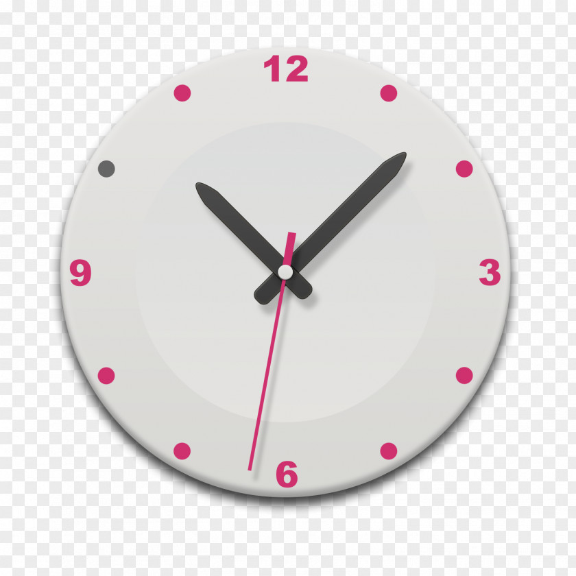 White Watch Clock Face Time Minute Hour PNG