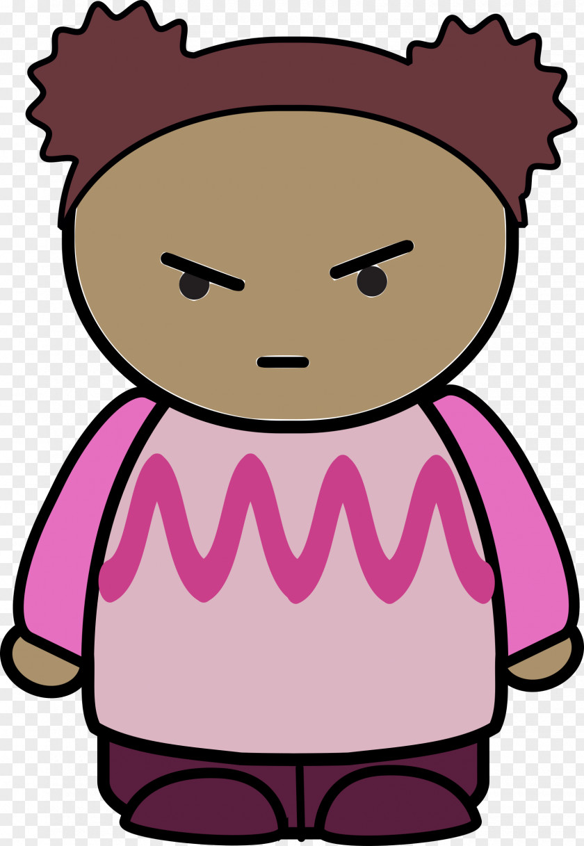 Angry Woman Sadness Cartoon Clip Art PNG