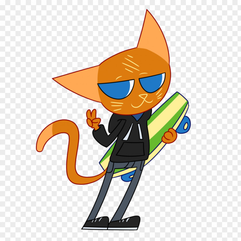 Cat Cool Night In The Woods Infinite Fall DeviantArt PNG