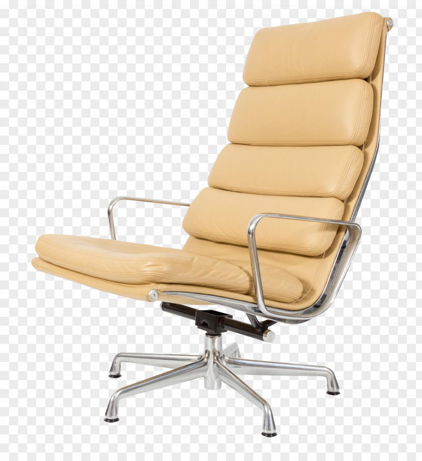 Chair Office & Desk Chairs Eames Lounge And Ottoman Aluminum Group PNG