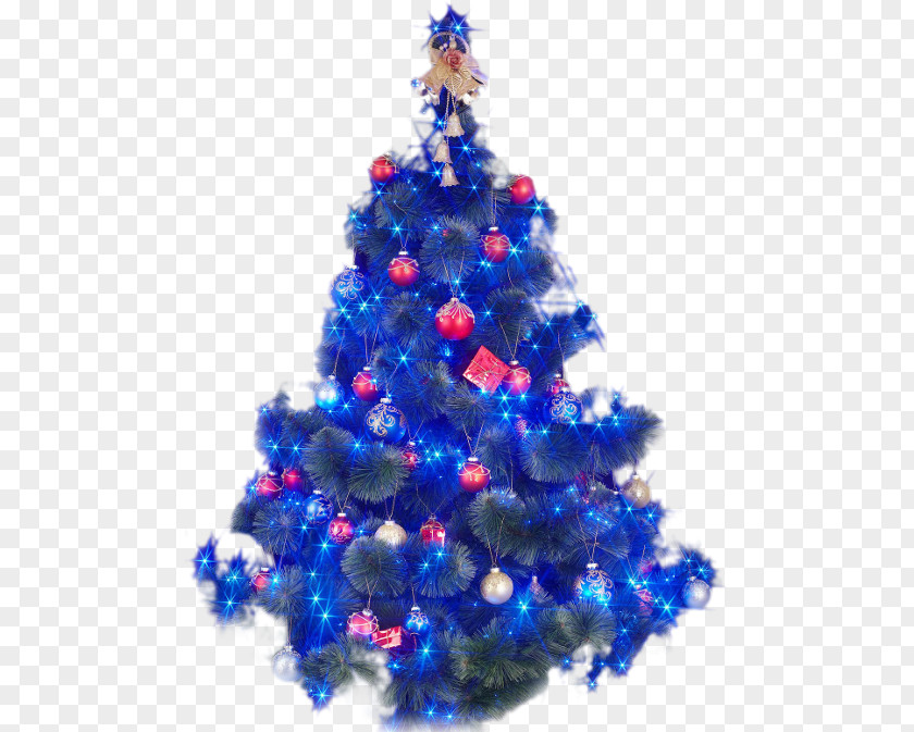 Christmas Tree Lights Ornament PNG