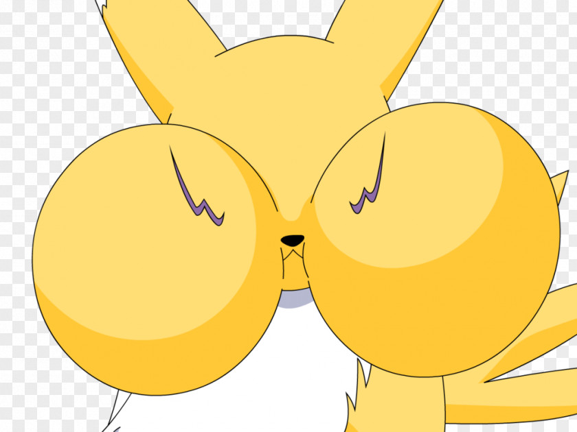 Digimon Tamers Logo Renamon Knuckles The Echidna Cheek Cream Rabbit PNG