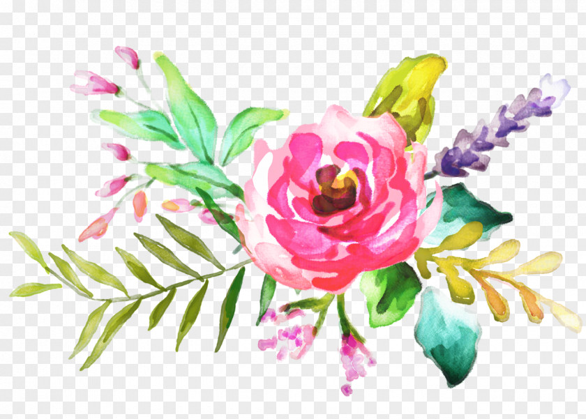 Floral Design Watercolor Painting Flower PNG