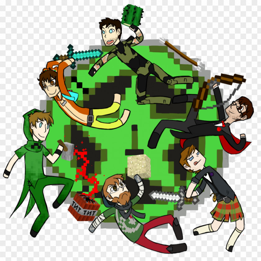 Minecraft Achievement Hunter Rooster Teeth PNG