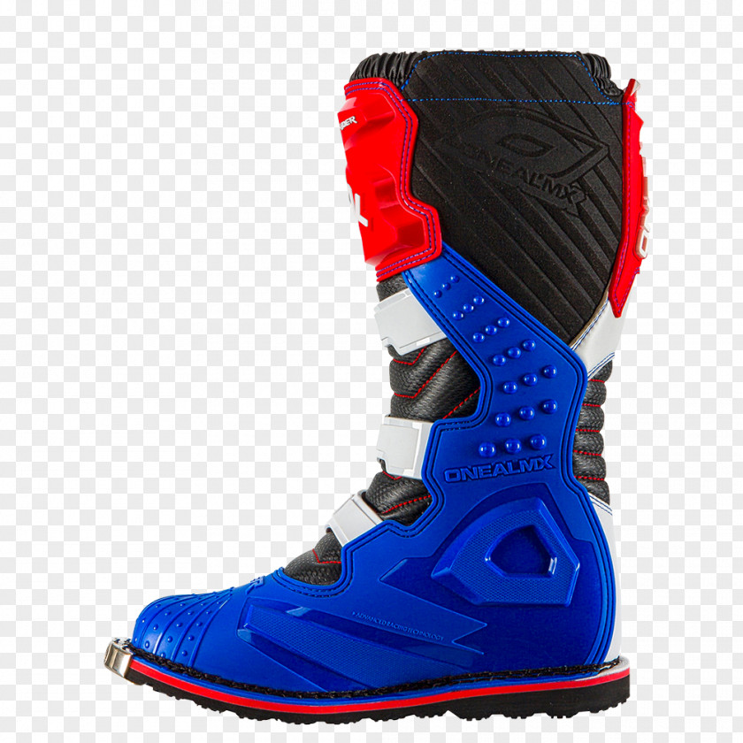 Motocross Race Promotion Snow Boot Blue Shoe PNG