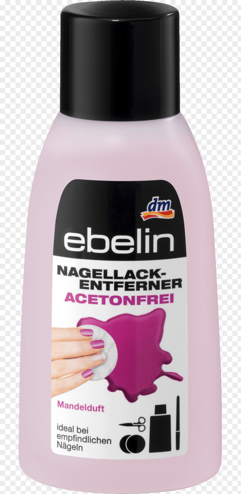 Nail Nagellackentferner Acetone Polish Cleanser PNG