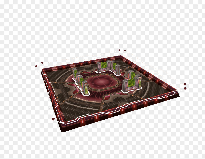 Super Mario Galaxy Gamecube Tray Rectangle Maroon PNG