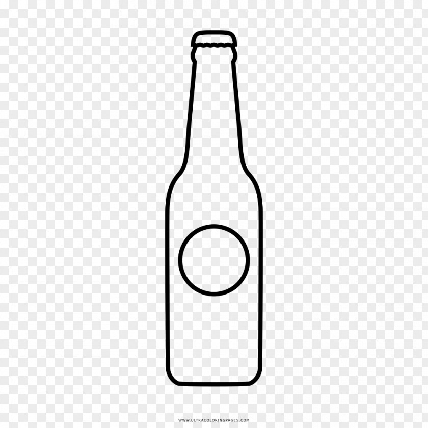 Bottle Beer Drawing Glass Coloring Book PNG