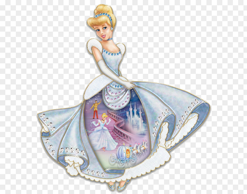 Cinderella Glass Shoe Princess Aurora The Walt Disney Company Classics Doll PNG