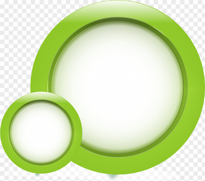 Green Circle Border Icon PNG