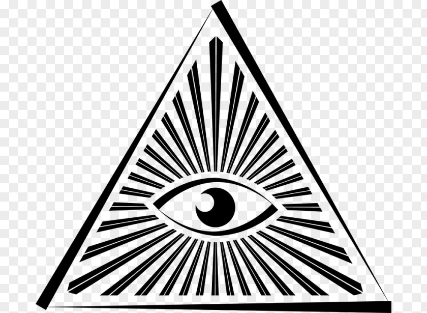 Pyramid Eye Of Providence Illuminati Freemasonry PNG