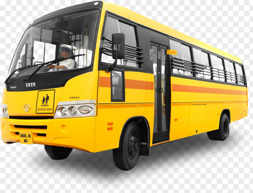 School Bus Tata Motors Starbus Ace PNG