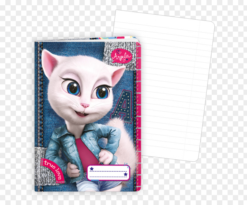 Talking Tom Standard Paper Size Packaging And Labeling Exercise Book PNG