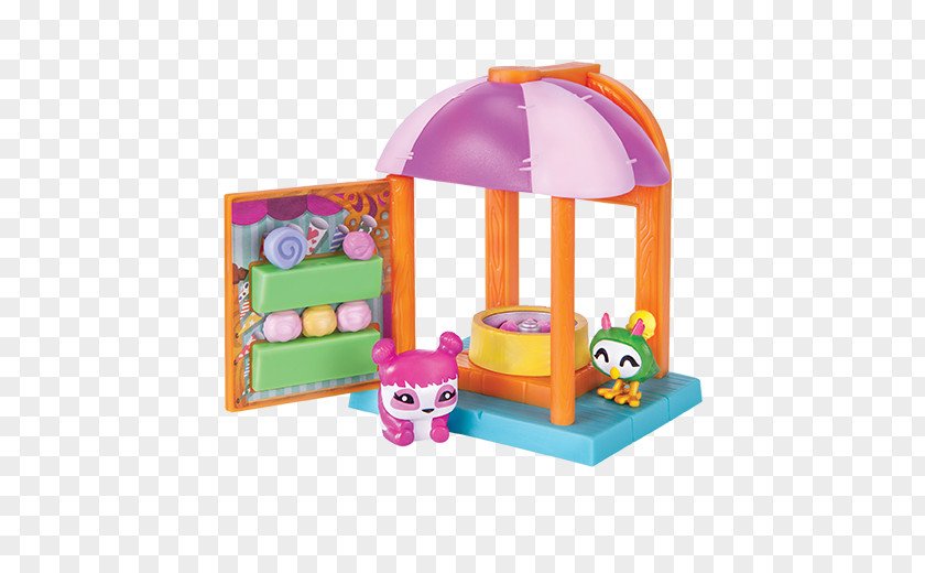 Toy Animal Jam Cotton Candy Hut Playset Pet Wash PNG