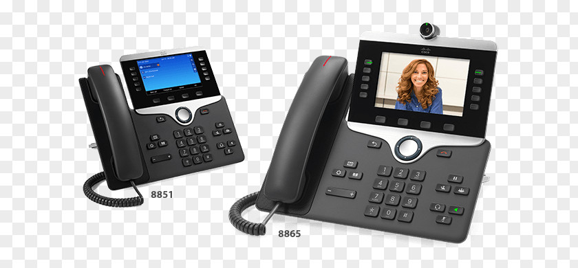 VoIP Phone Cisco 8865 8845 Voice Over IP Unified Communications Manager PNG
