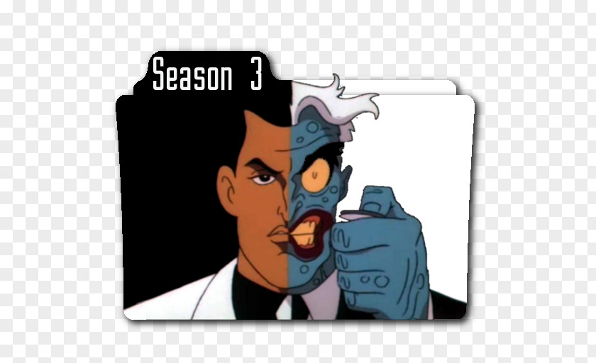 Batman Family Two-Face Animated Series Television Show PNG