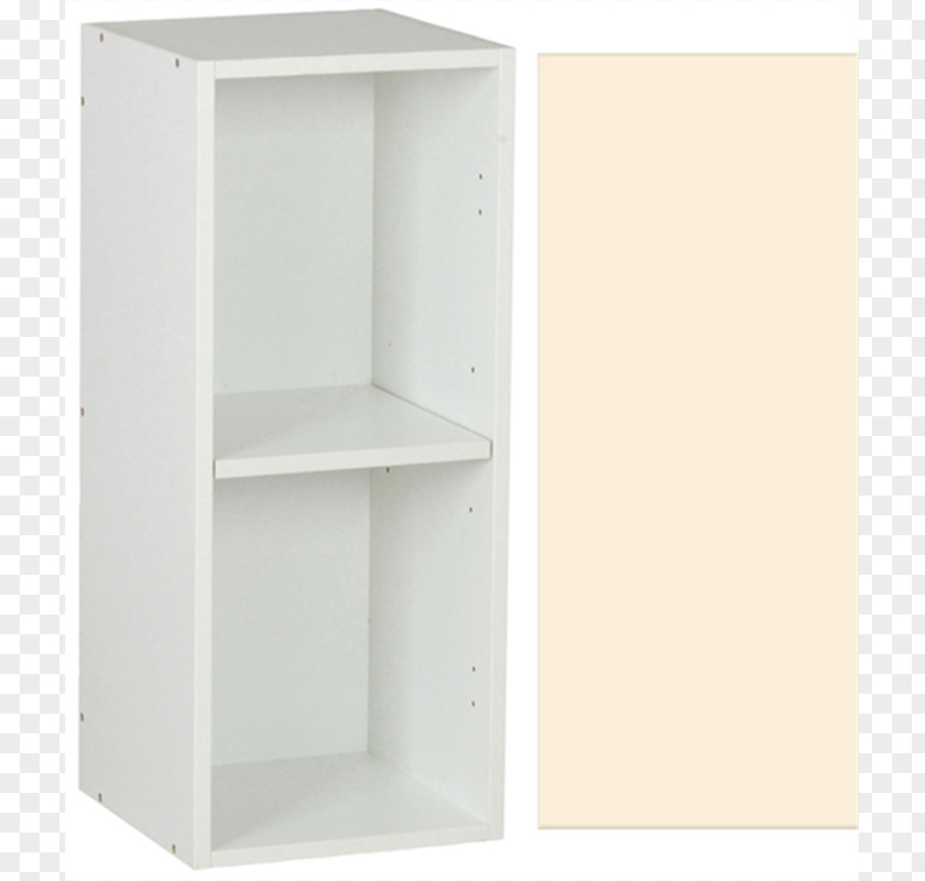 Beige Wall Shelf Cupboard Angle PNG