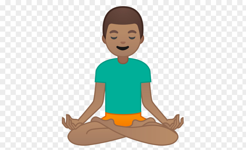 Emoji Meditation Lotus Position Yoga Noto Fonts PNG