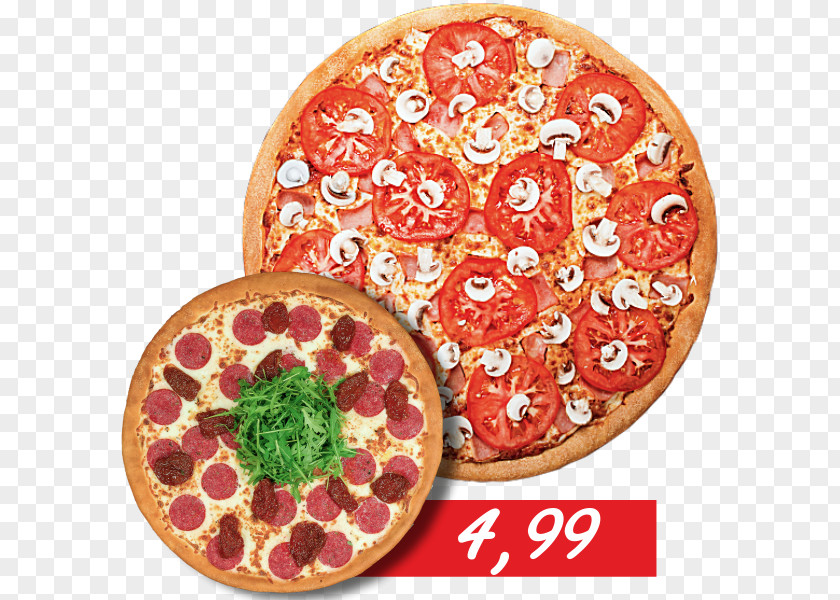 Big Discount Sicilian Pizza Hamburger Pasta Bacon PNG