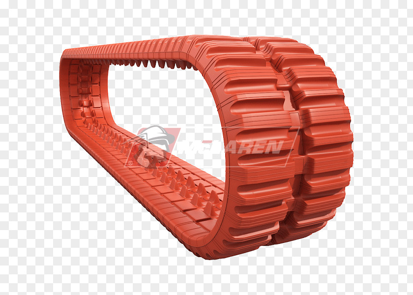 Excavator Continuous Track Natural Rubber Skid-steer Loader Tracked PNG