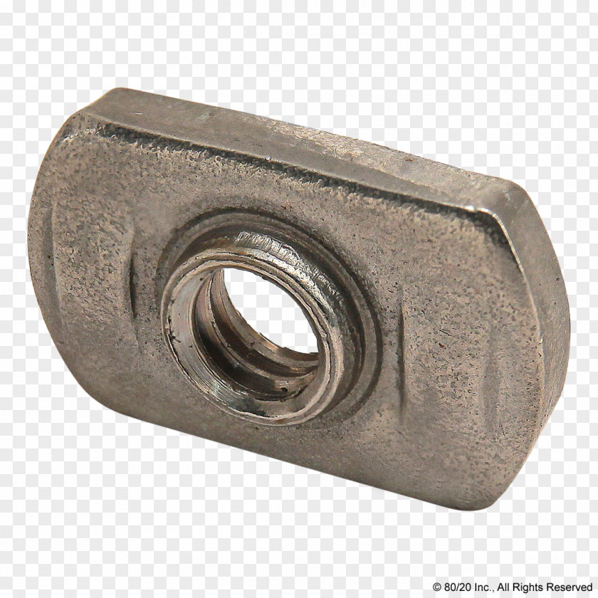 Nut T-nut 80/20 T-slot Plate PNG