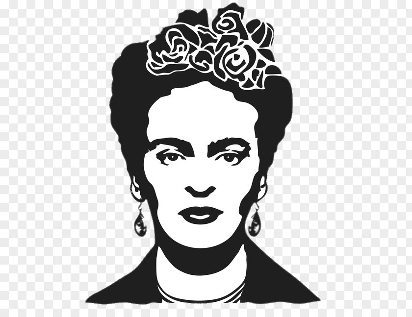 Painting Diego Rivera Frida Kahlo: Mexican Painter Stencil PNG