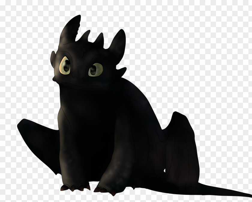Toothless Cat Character Drawing PNG