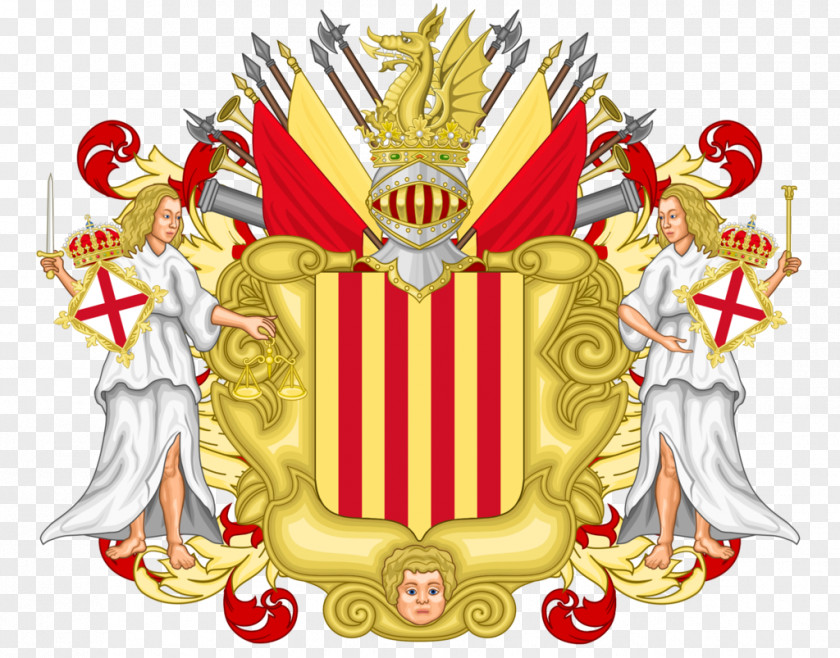 Coat Of Arms Catalonia Catalan Republic Spain PNG