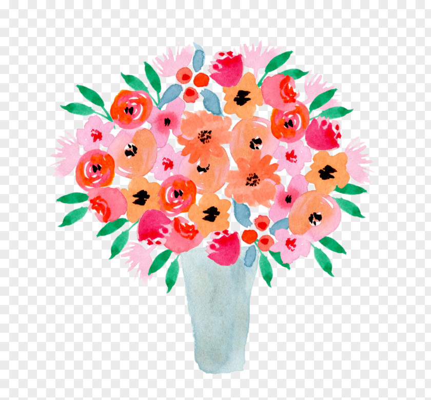 Color Bouquet Wedding Invitation Flower Poster Logo PNG