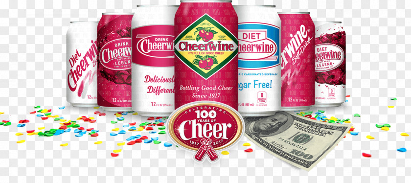 Drink Cheerwine Can 100 Cans Fizzy Drinks PNG