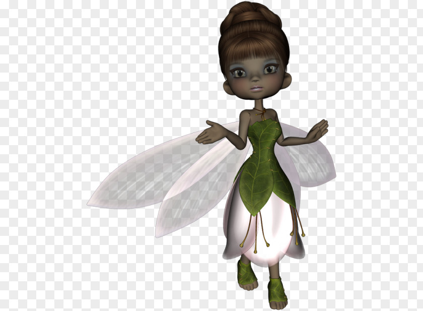 Fairy Insect Figurine PNG