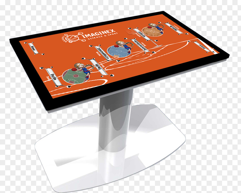 Game Table Display Device Dreamagine Studio University Of Limoges Computer Monitor Accessory Touchscreen PNG