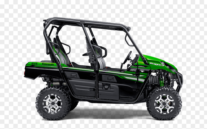 Motorcycle Side By Kawasaki Heavy Industries & Engine All-terrain Vehicle PNG